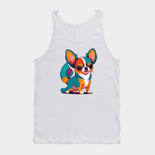 Chihuahua Portrait Tank Top